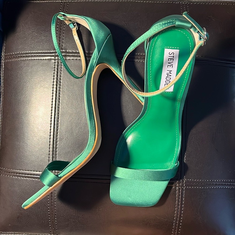 Steve Madden Women's Shaye Strappy Open-Toe Stiletto Sandals 10M